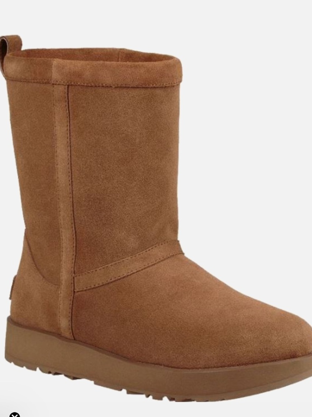WATERPROOF SUEDE CHESTNUT UGGS